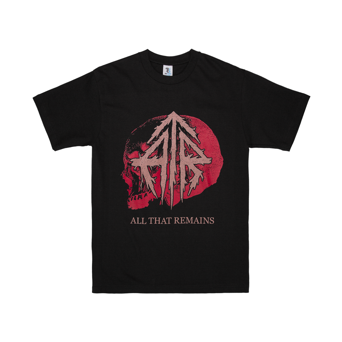 All That Remains Springfield Skull Tee All That Remains Official All that remains springfield skull tee all that remains official